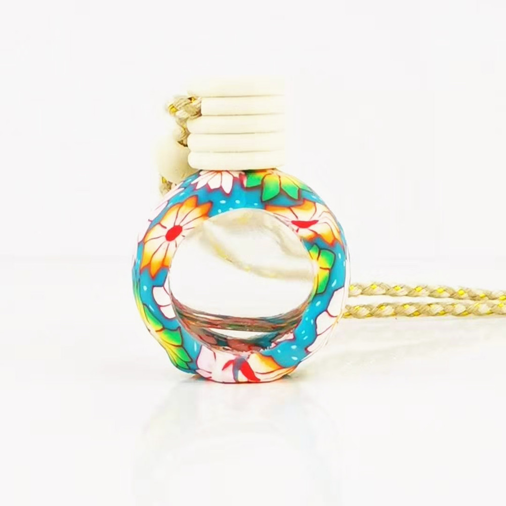 clear kinds of shape car diffuser bottle 5ml-15ml Plug into the air outlet of the car air conditioner 6ml car air freshener