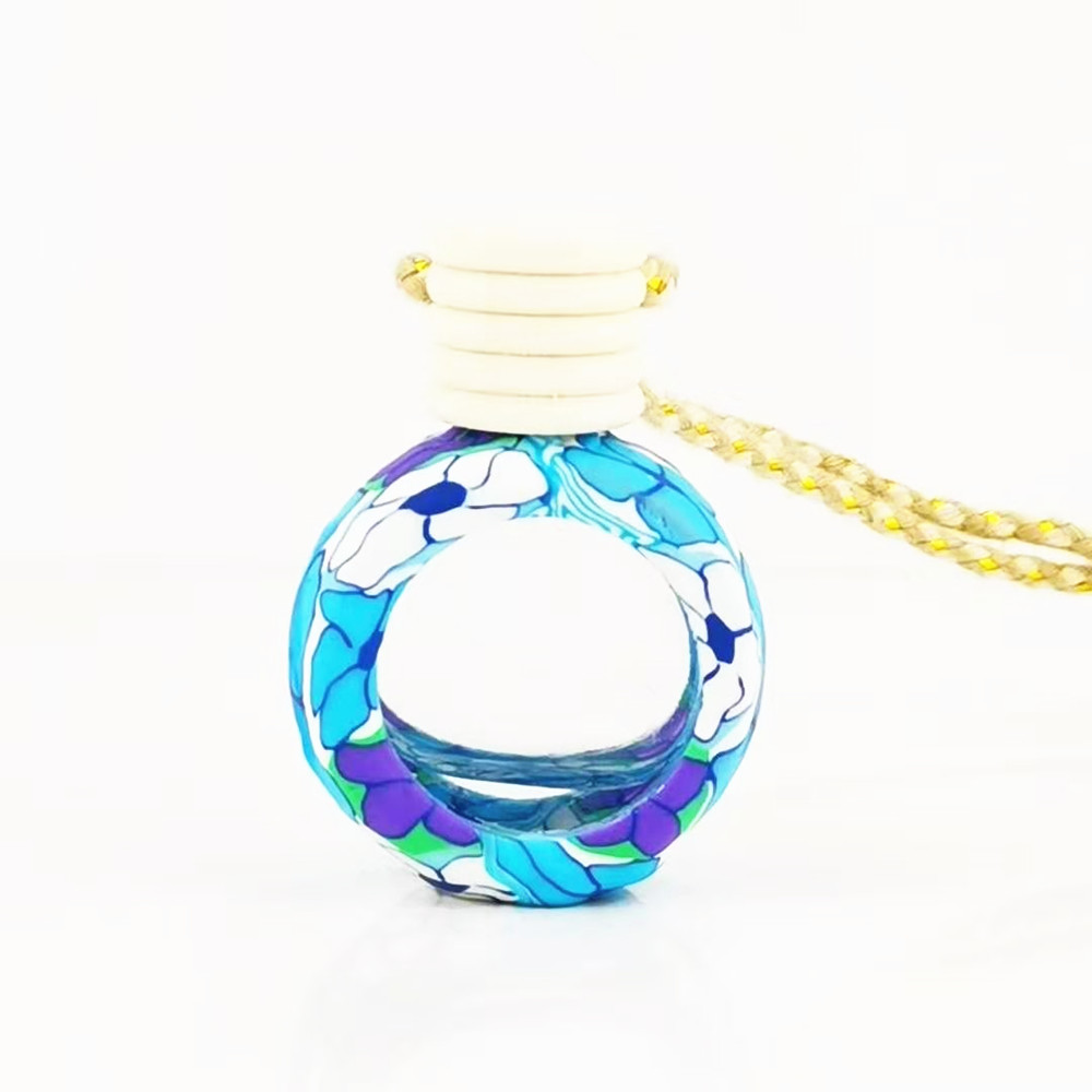 clear kinds of shape car diffuser bottle 5ml-15ml Plug into the air outlet of the car air conditioner 6ml car air freshener