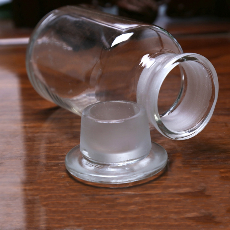 clear pharmaceutical glass medicine bottle 30ml 60ml 125ml 250ml 500ml 1000ml with glass cap
