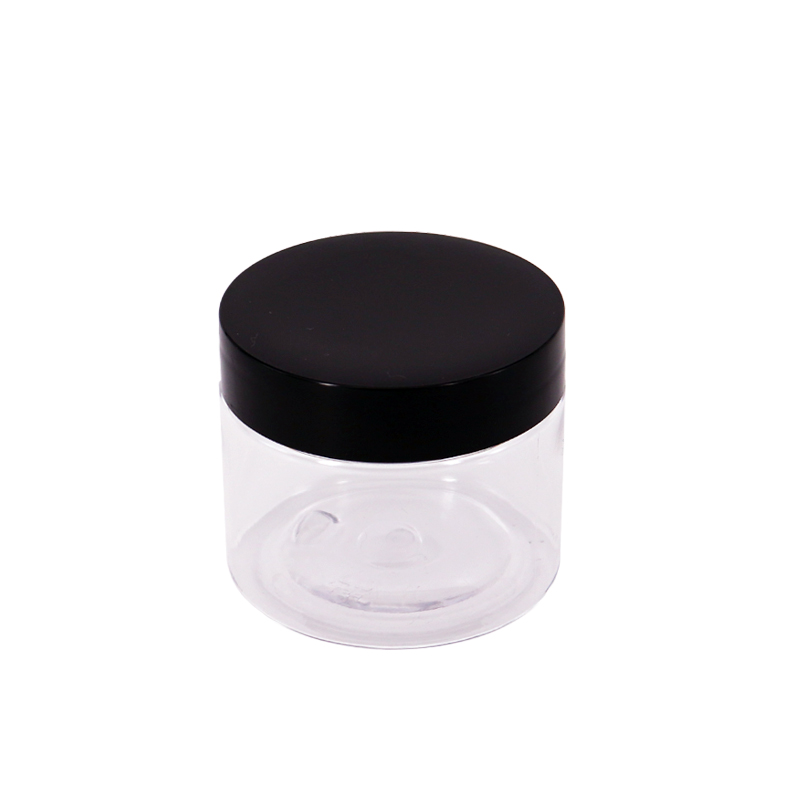 clear plastic cylinder container all size fancy canning jar 500g cream container cosmetics magnifying bath salt jars