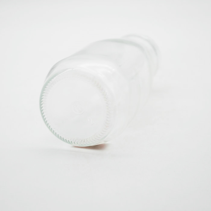 clear square milk bottle for drinking