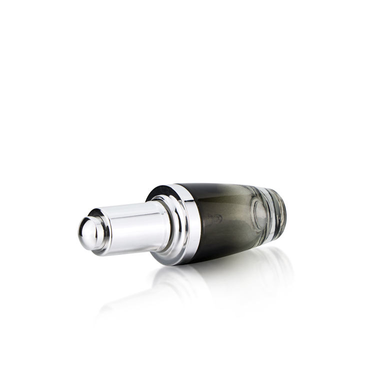 color coating 1oz 30ml push button dropper bottle for serum and lotion