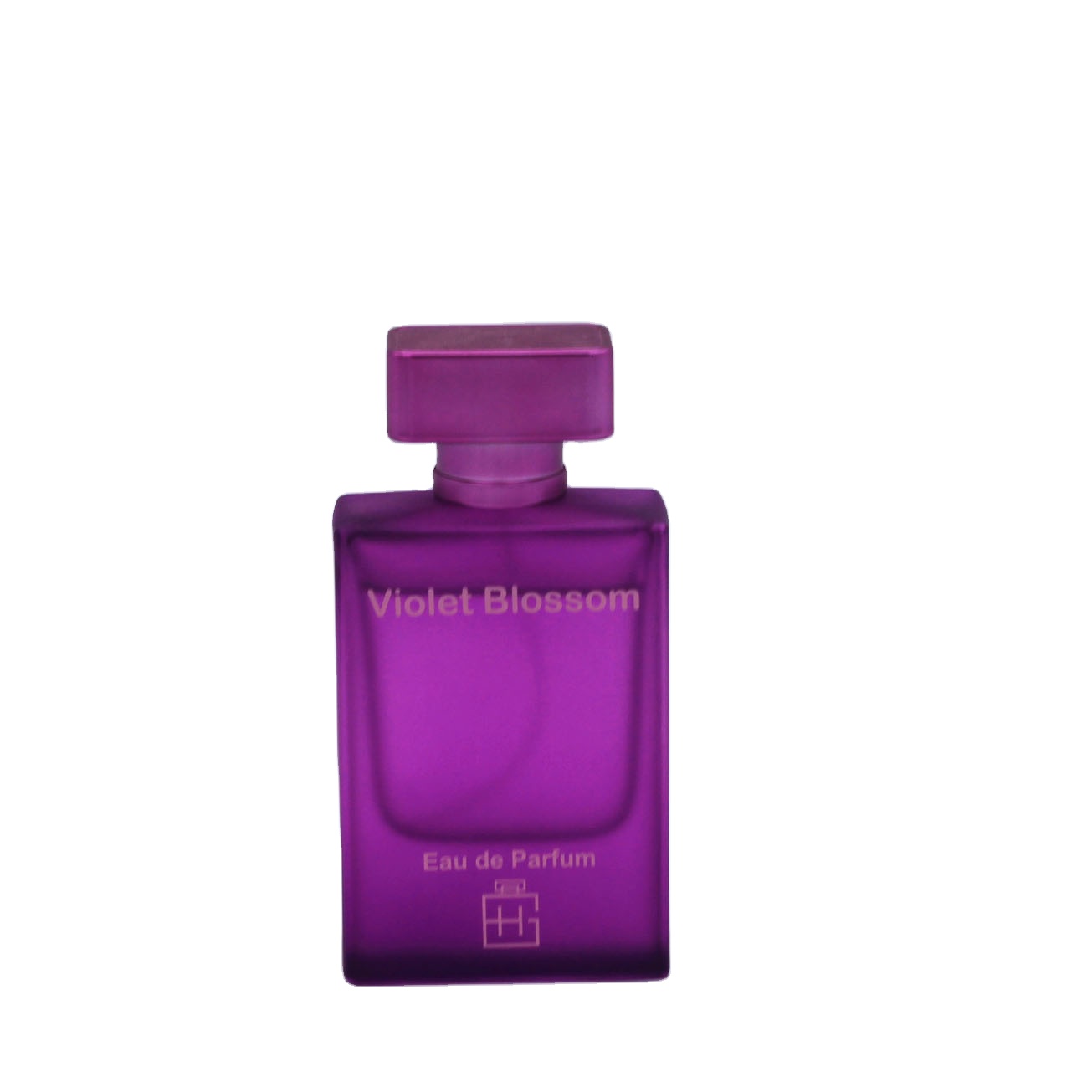 color frosting painting high quality custom glass perfume bottles for sale
