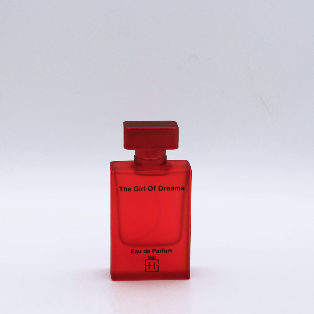 color frosting painting high quality custom glass perfume bottles for sale