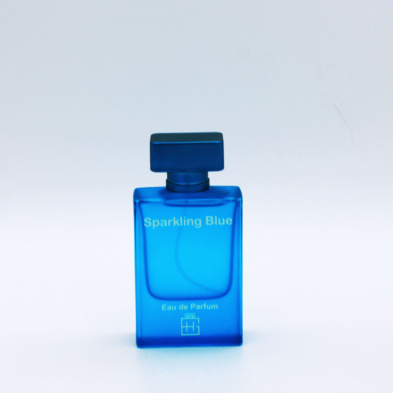 color frosting painting high quality custom glass perfume bottles for sale