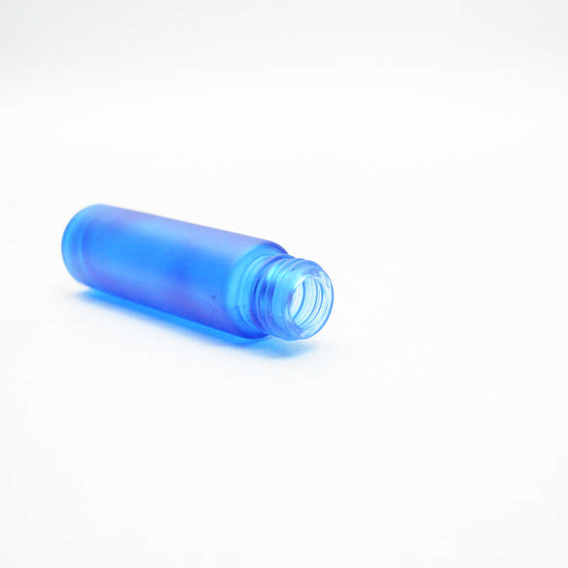 colored 10ml leak proof steel roller ball glass roll on perfume bottles
