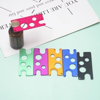 colorful Essential oil bottle key metal essential oil glass bottle roller bottle opener