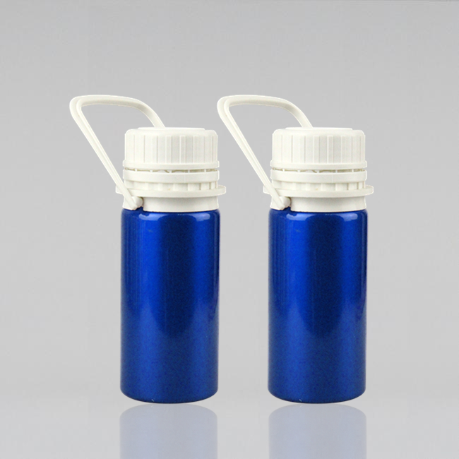 colorful aluminum essential oil bottles