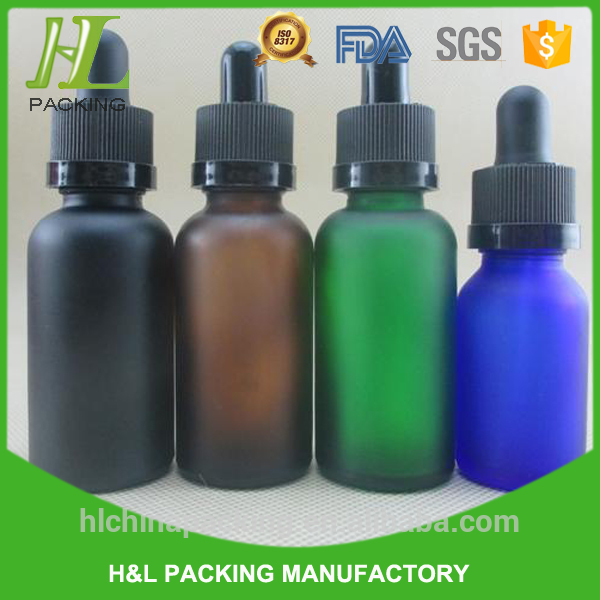 colorful frosted glass bottle e liquid, e liquid pipettes bottle 30 ml glass, glass bottle wholesale 30ml glass dripper bottles