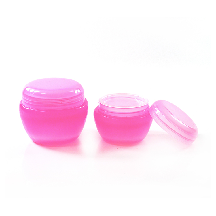 colorful mushroom shape 15ml 30ml 50ml 100ml PP plastic jar cosmetic container