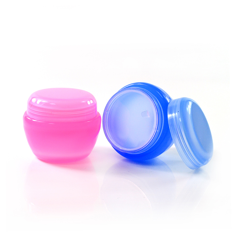 colorful mushroom shape 15ml 30ml 50ml 100ml PP plastic jar cosmetic container