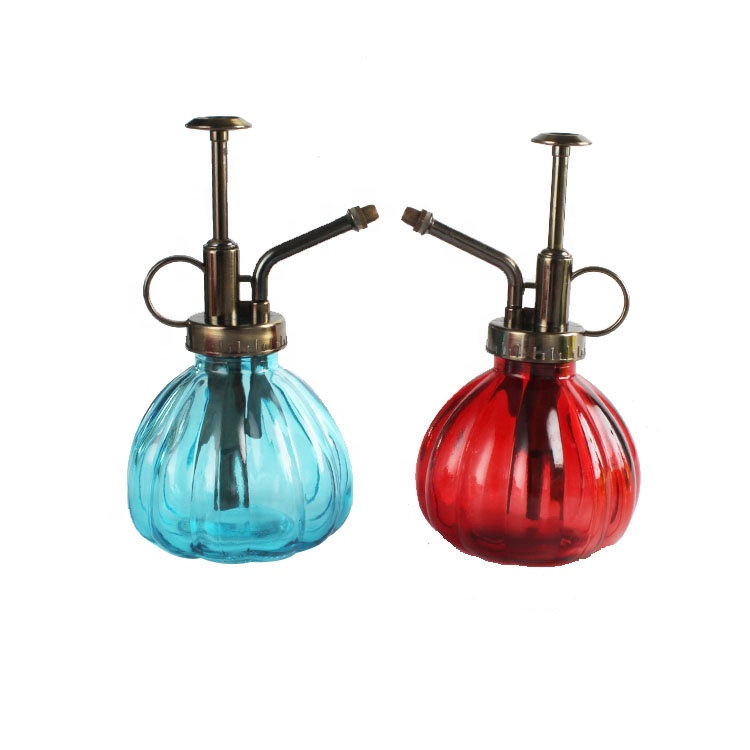 colorful or clear useful glass sprinkler for garden planting