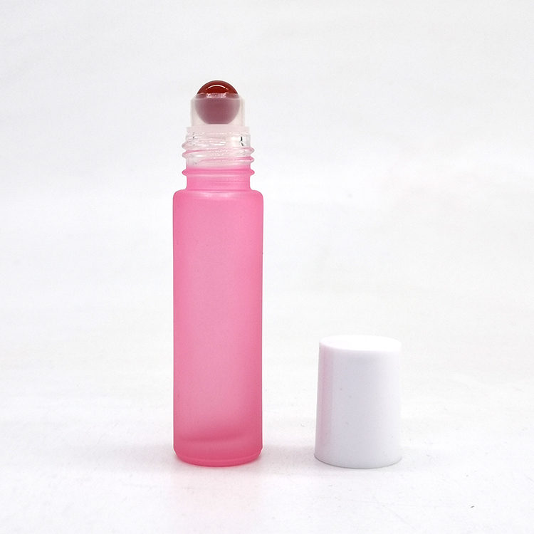 colorful roll on bottles frosted empty roller bottle with roller ball for essential oil