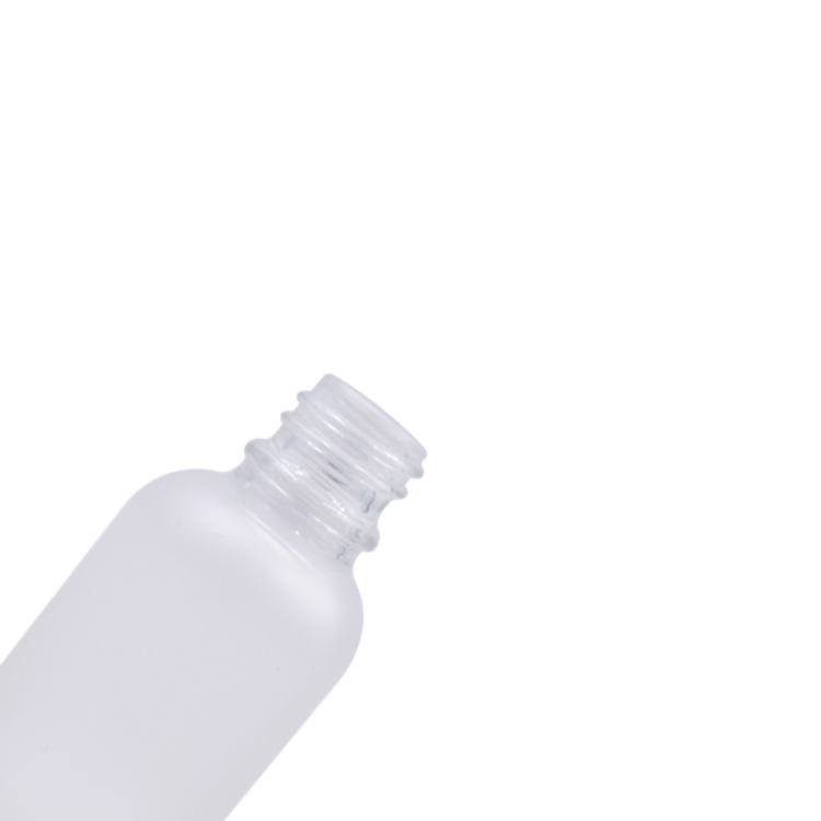 common clear frosted 1/2oz 1oz 2oz 4oz 8oz 16oz boston round essential oil plastic dropper bottle for SPA