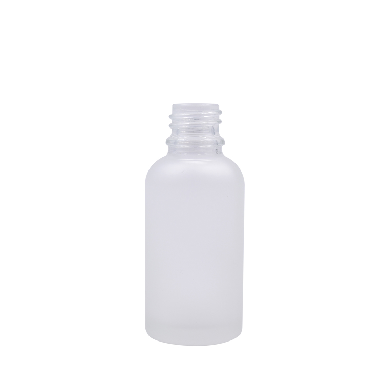 common clear frosted 1/2oz 1oz 2oz 4oz 8oz 16oz boston round essential oil plastic dropper bottle for SPA