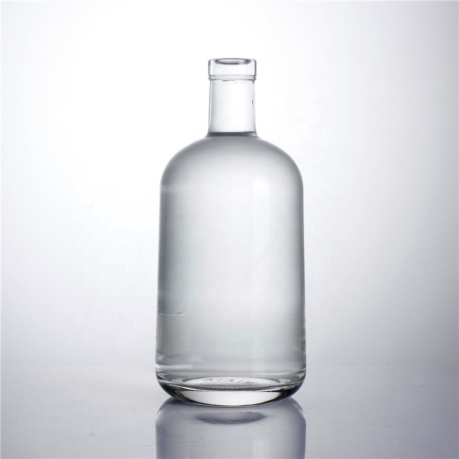 common flint 700 ml 750 ml 75 cl vodka gin whiskey tequila brandy clear color spirits glass bottles