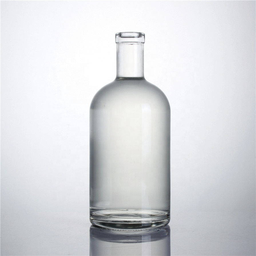 common flint 700 ml 750 ml 75 cl vodka gin whiskey tequila brandy clear color spirits glass bottles