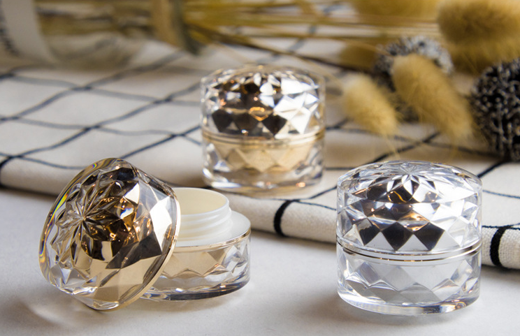 container acrylic cute small jar can ice cream slime