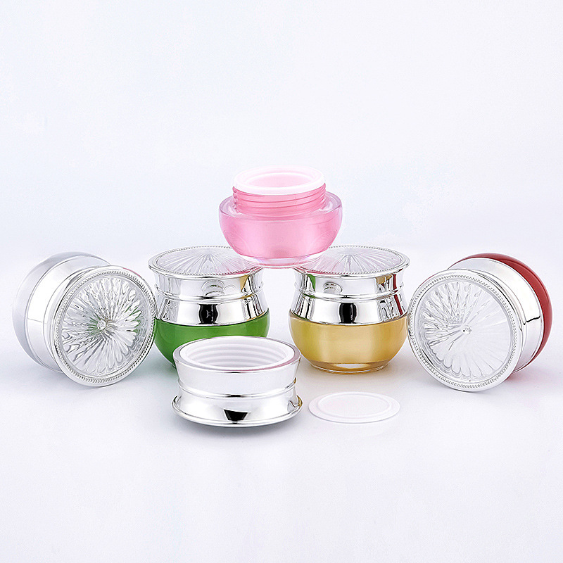 container cosmetics cream jar customize cream jars acrylic cream jar