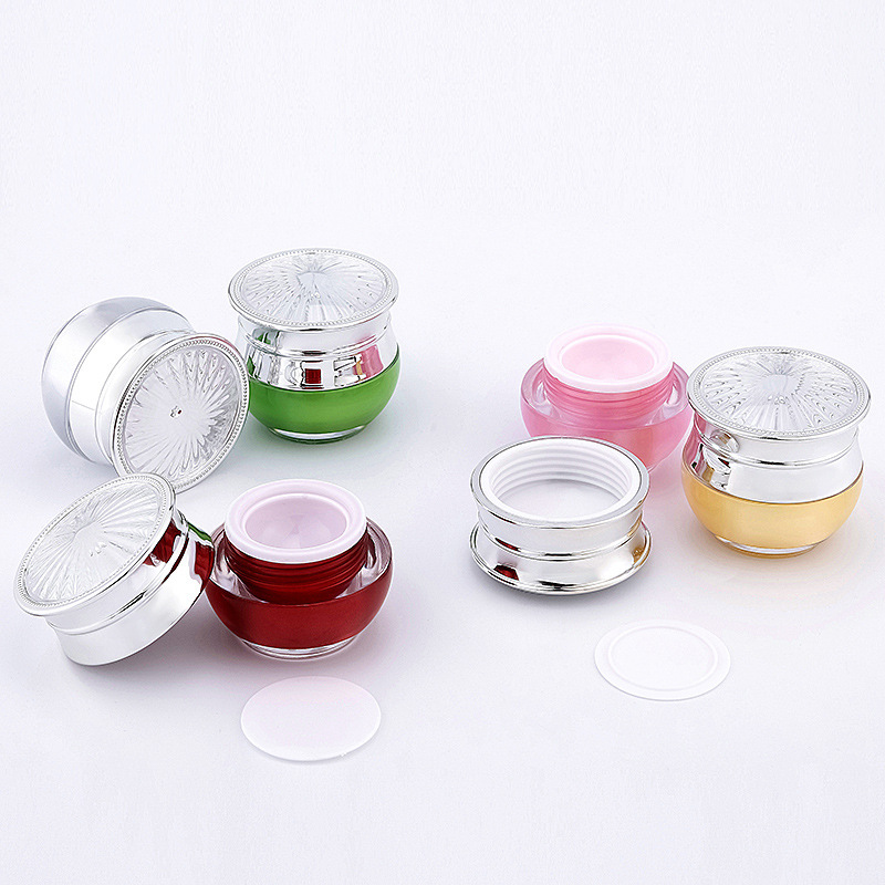 container cosmetics cream jar customize cream jars acrylic cream jar