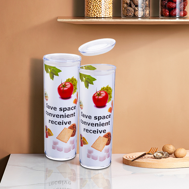 cookie candy honey food storage jar with airtight bamboo lid storage tank for food