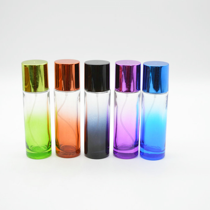 copper color bottle glass 35ml 1oz Empty Fine Mist Spray Bottles Transparent
