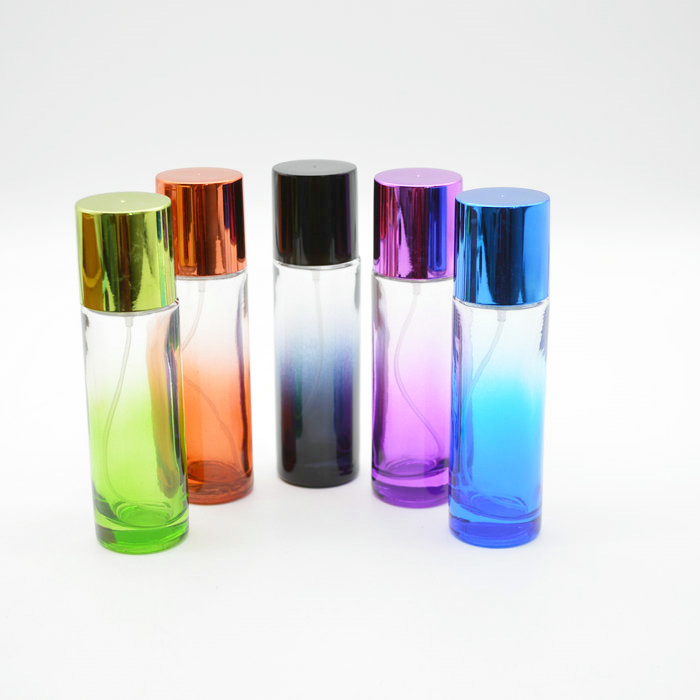 copper color bottle glass 35ml 1oz Empty Fine Mist Spray Bottles Transparent