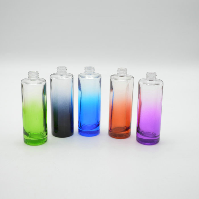 copper color bottle glass 35ml 1oz Empty Fine Mist Spray Bottles Transparent