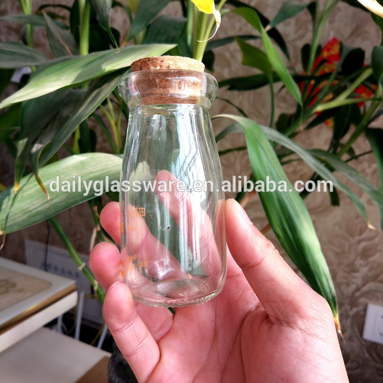 cork bottle 100ml Glass Vials With Cork Stopper 47mm Bottle Diameter