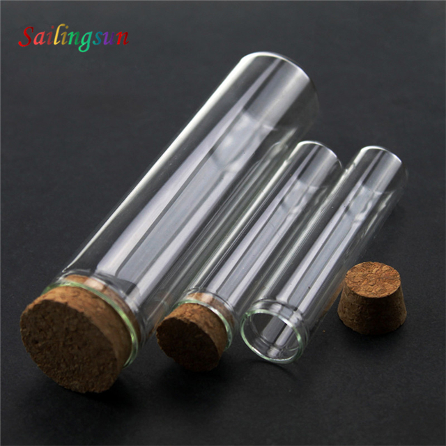 cork lid handmade pyrex thermo glass whiskey liqueur tube
