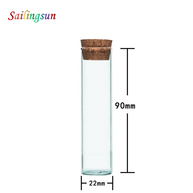 cork lid handmade pyrex thermo glass whiskey liqueur tube