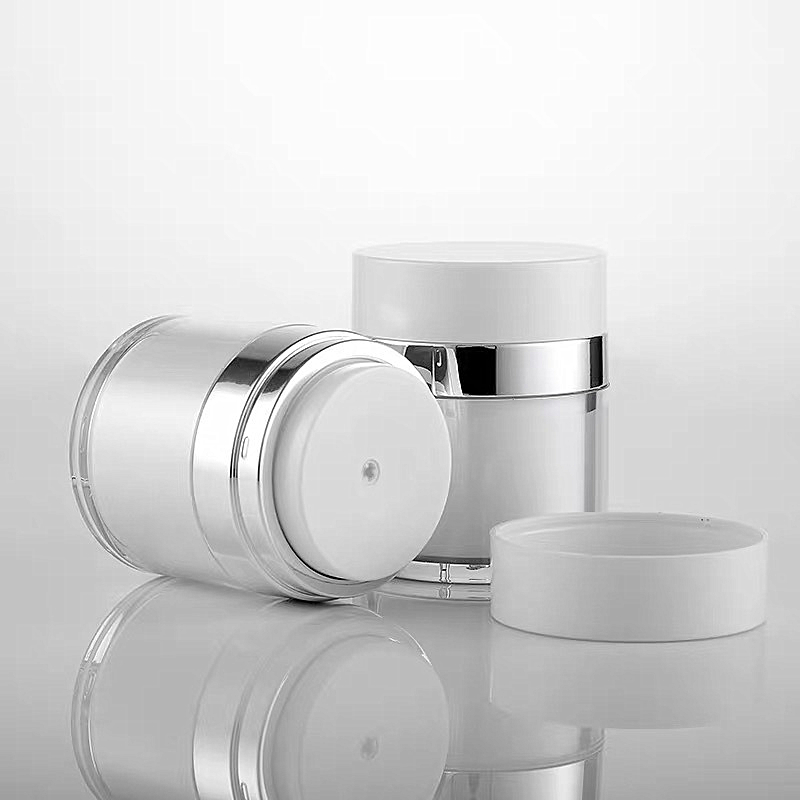 cosmet airless cream jar european quality hot sale wide mouth low profile cosmetic jars with lids farsali cosmetic jar