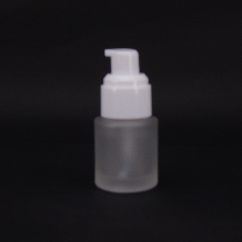 cosmetic 30ml 60ml 120ml glass pump bottle