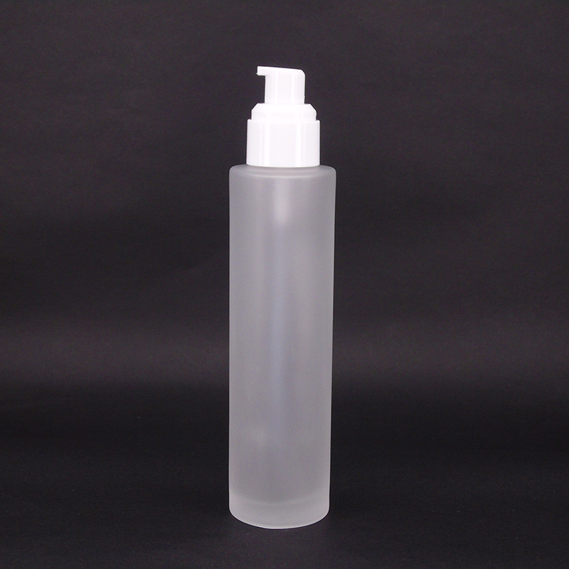 cosmetic 30ml 60ml 120ml glass pump bottle
