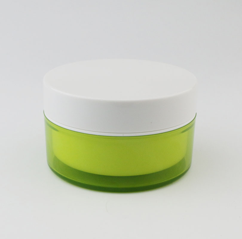 cosmetic 50g double wall empty face cream jars 50ml acrylic jar