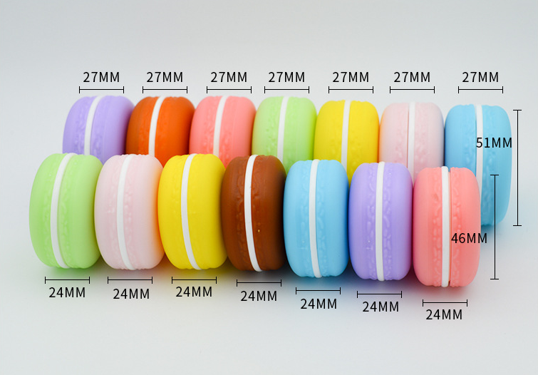 cosmetic 5ml 10ml mini plastic cosmetic sample colorful small cosmetic jar with screw lid