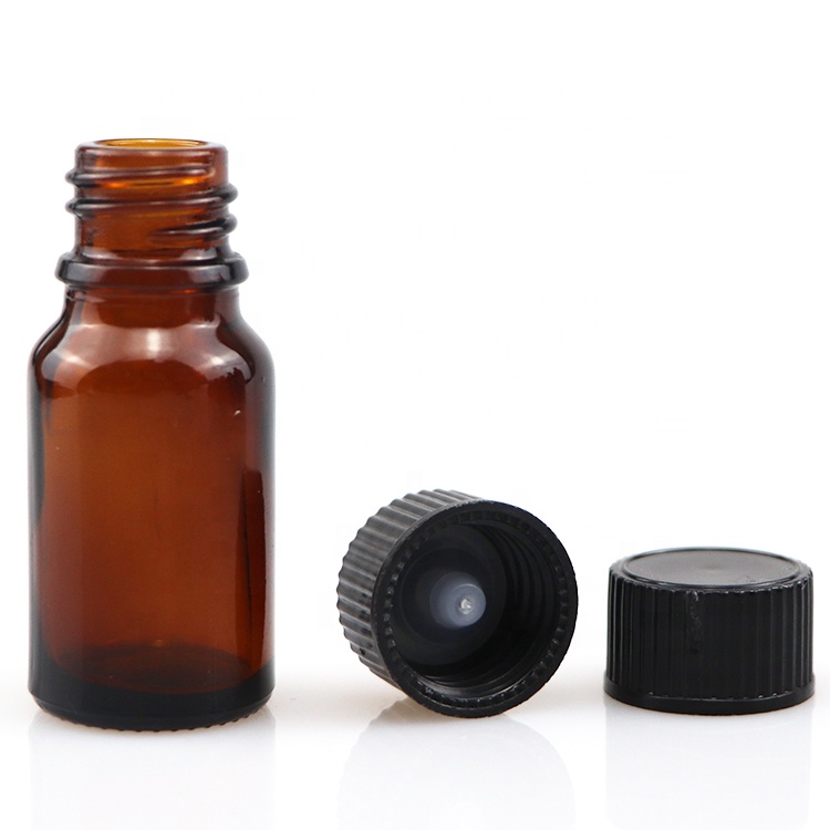 cosmetic amber glass bottle essential oil bottles amber with screw cap amber bottle glass