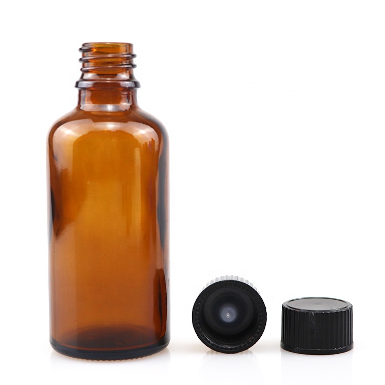 cosmetic amber glass bottle essential oil bottles amber with screw cap amber bottle glass