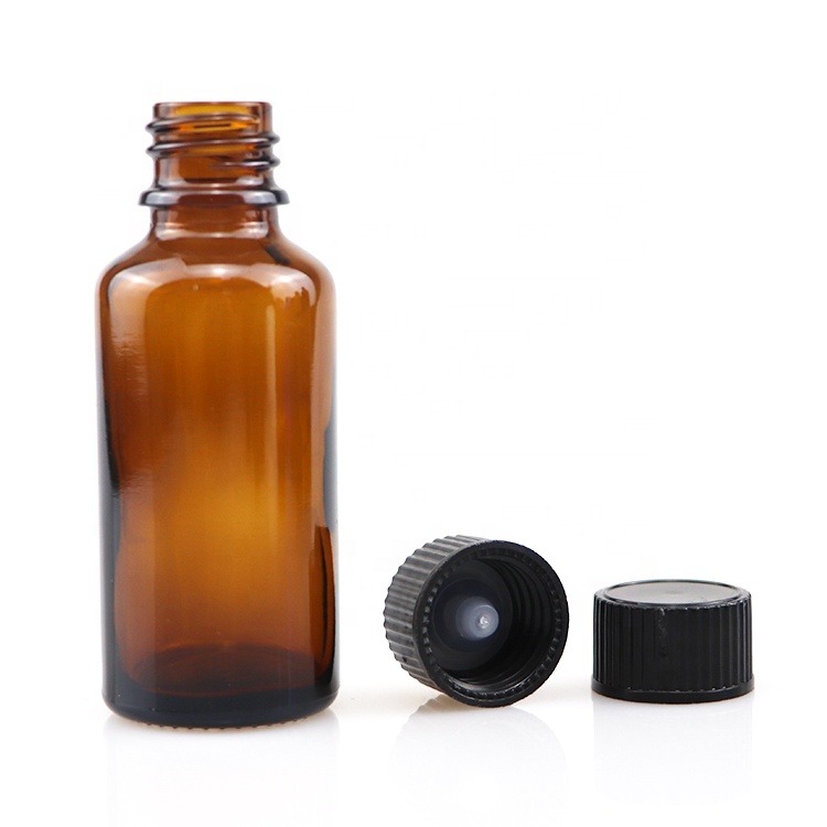 cosmetic amber glass bottle essential oil bottles amber with screw cap amber bottle glass