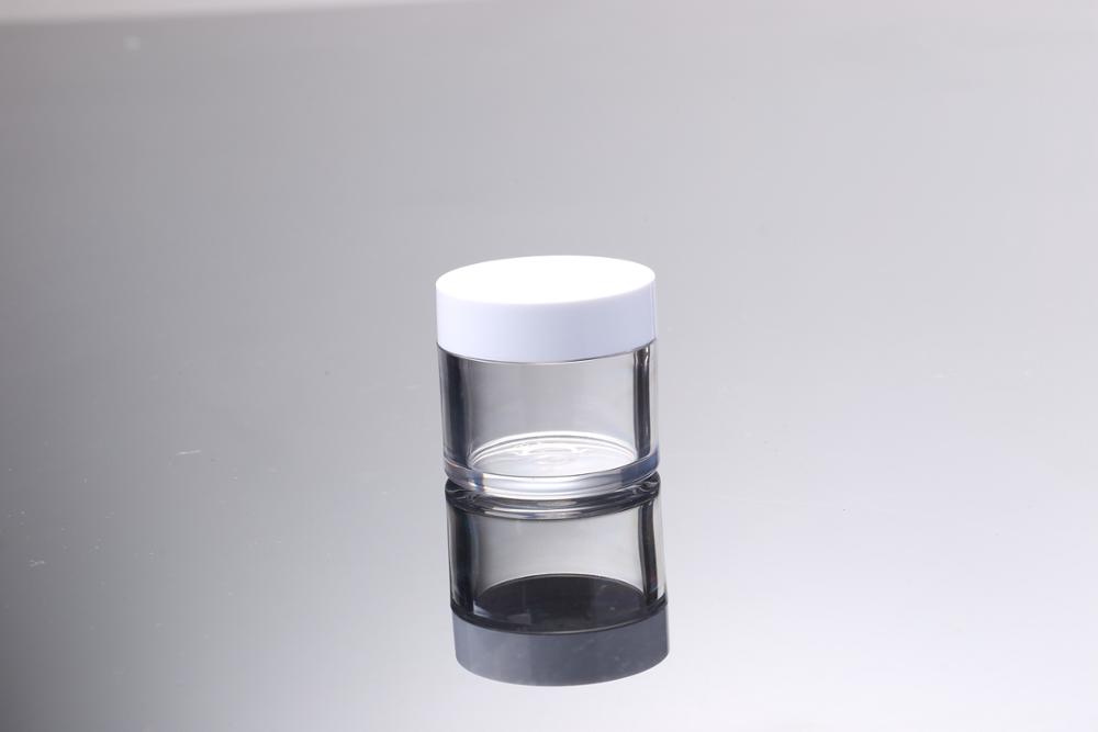 cosmetic clear cream jar 1oz 2oz 50g plastic eye jar containers for jars with lids