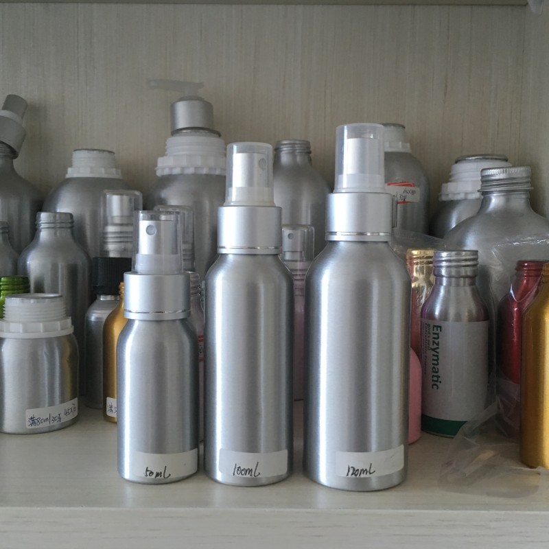 cosmetic container 30ml 50ml 100ml 120ml 150ml 250ml metal aluminum spray bottle