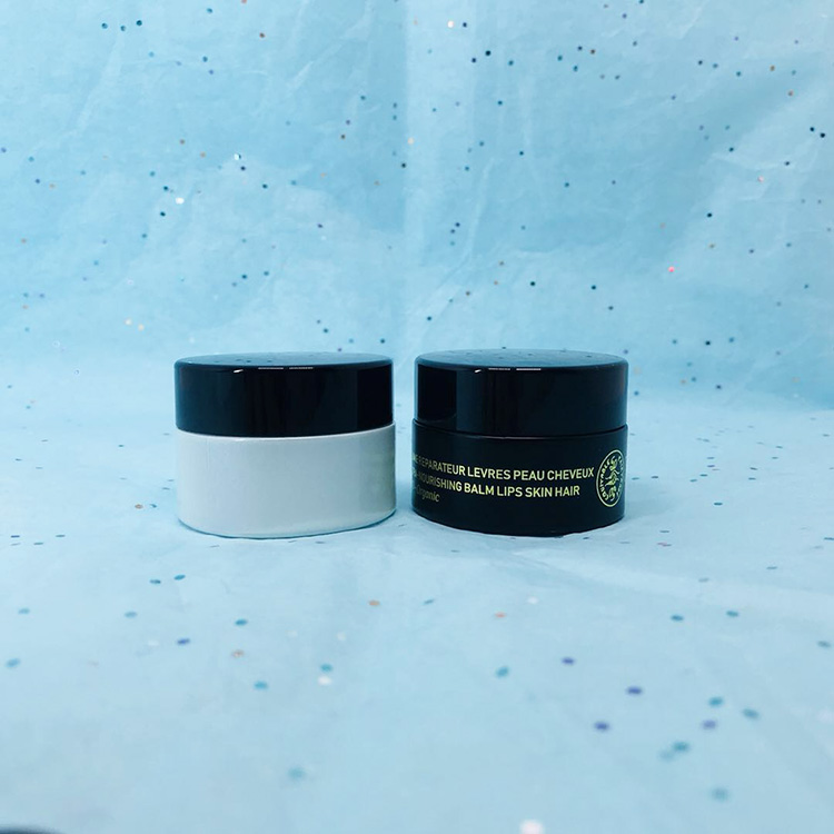 cosmetic containers 20ml 30ml 50ml glass cosmetic jar with lid