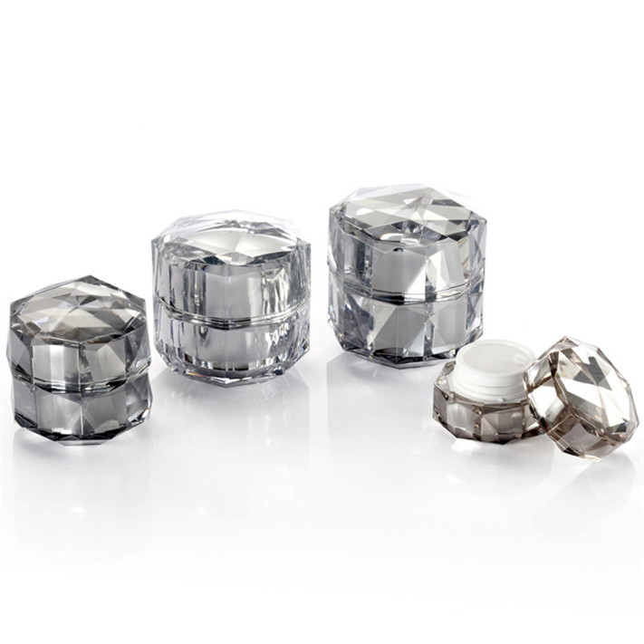 cosmetic containers acrylic jar set 5g 10g 15g 20g 30g acrylic cream jar