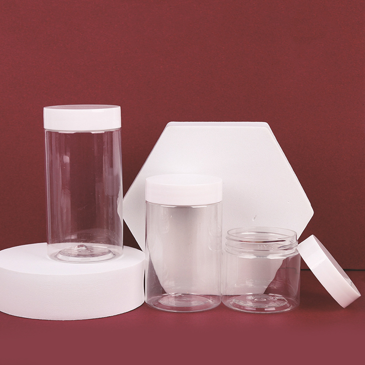 cosmetic cream clear plastic jars with lids 30ml 40ml 50ml 60ml 80ml plastic jars containers