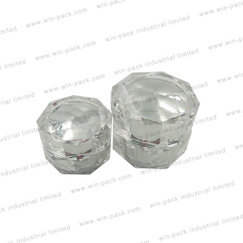 cosmetic cream jars packaging 15g 30g 50g beautiful acrylic cream jar