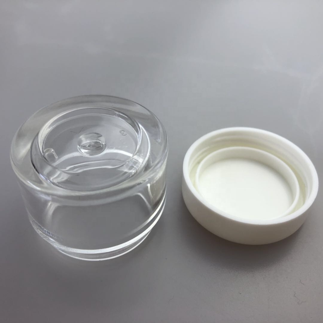 cosmetic empty 10ml plastic Face cream jars with lids cosmetic packaging box cream bottle plastic jar with jar packaging