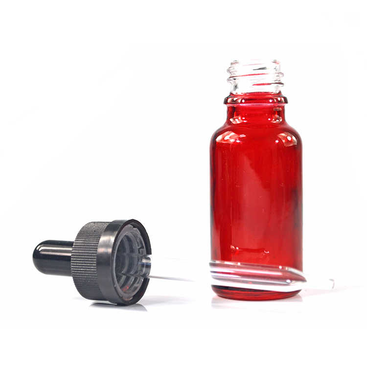 cosmetic essential oil e liquid 5ml 10ml 15ml 20ml 30ml 50ml 100ml white black pink red purple blue glass dropper bottles