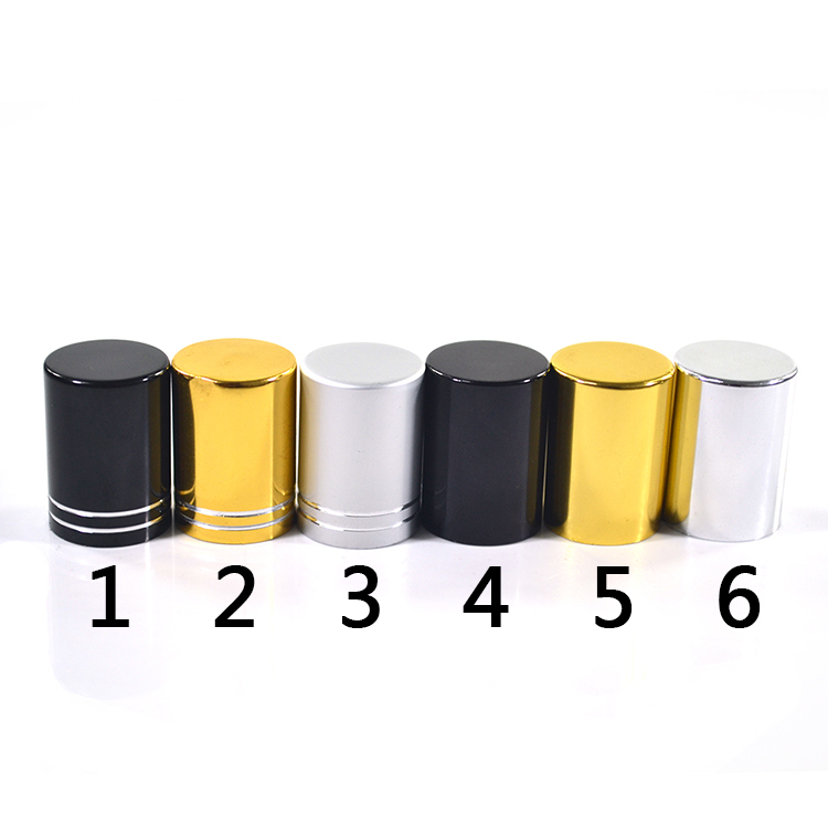 cosmetic fancy essential oil perfume frosted amber 10ml glass roller ball bottle with plastic caps