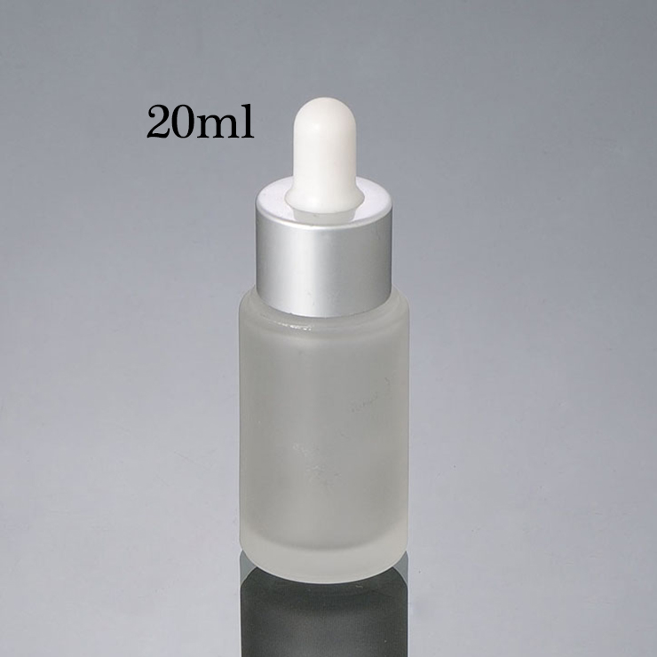 cosmetic frost glass dropper bottle 20ml 30ml glass bottle essential oil bottle