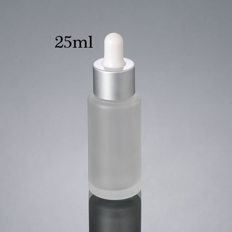 cosmetic frost glass dropper bottle 20ml 30ml glass bottle essential oil bottle